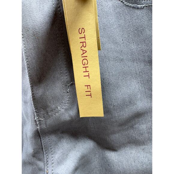 Switch Y2K Men’s Streetwear Jeans Gray 34X32 Grunge New Hip Hop Straight Fit - Picture 3 of 9